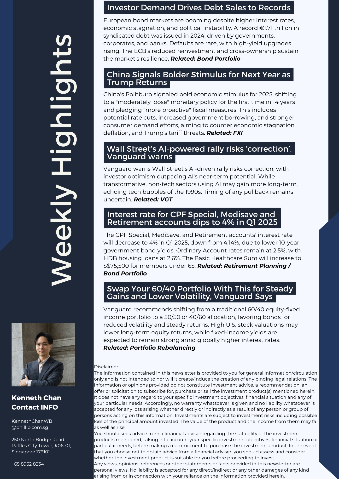 Weekly Highlights