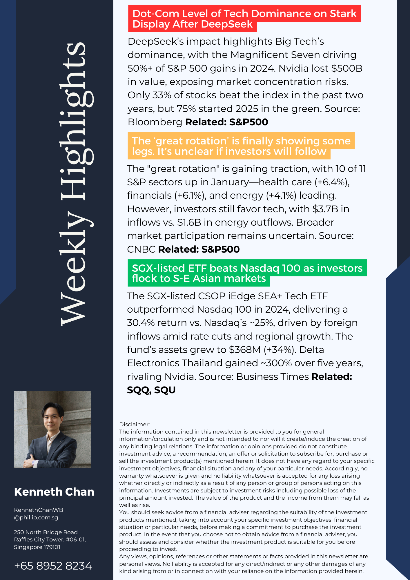 Weekly Highlights